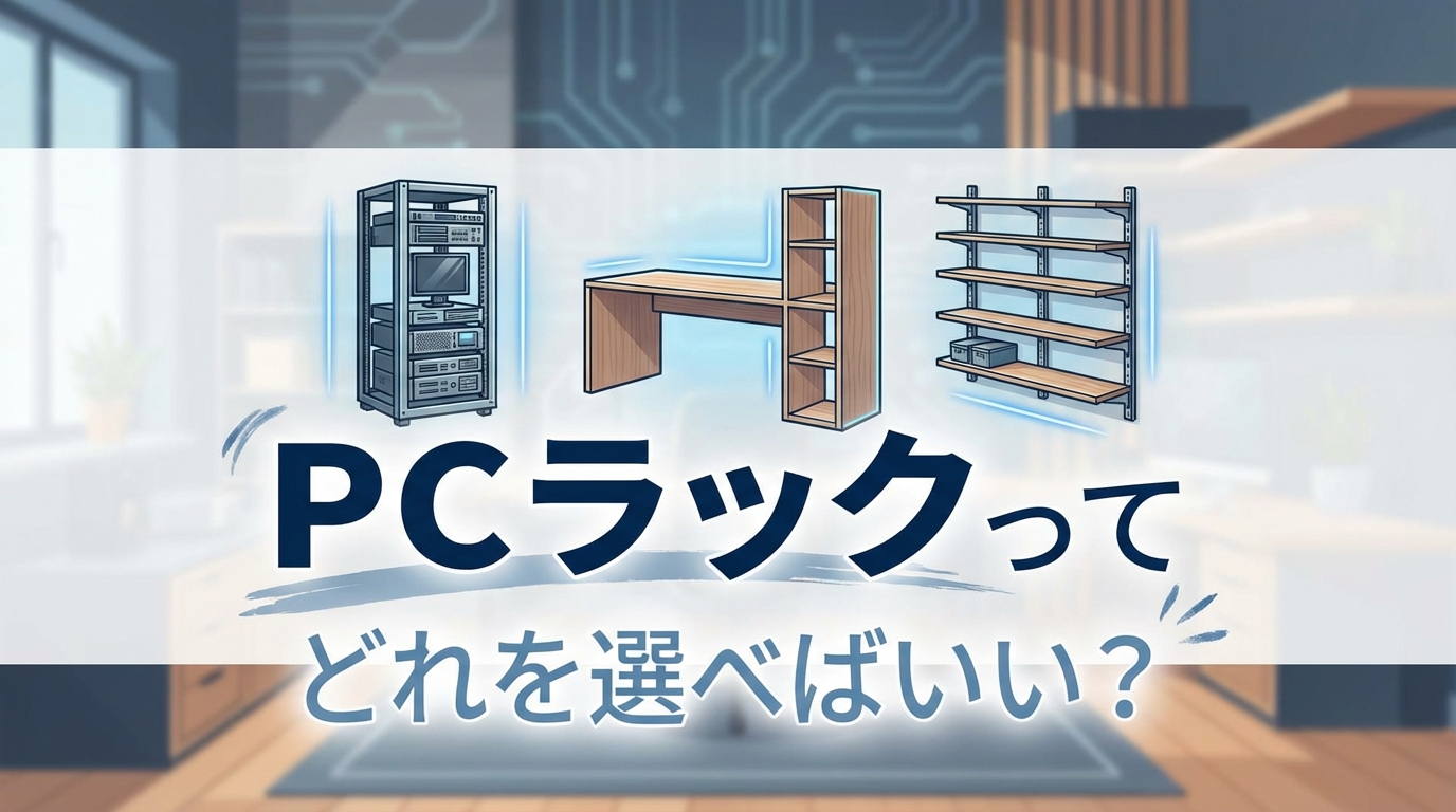 PCラックってどれを選べばいい？