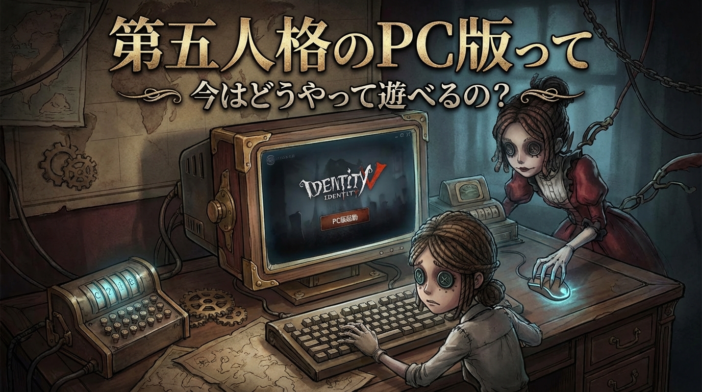 第五人格のPC版って今はどうやって遊べるの？