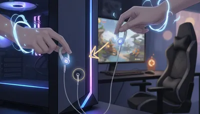 ゲーミングpcでイヤホンをさす場所は一体どこが正解なの？