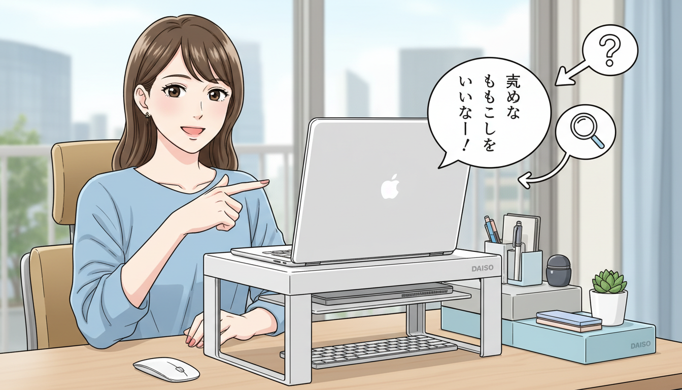 ダイソーのpc台はコスパ最強って本当?種類と使い勝手を大公開!