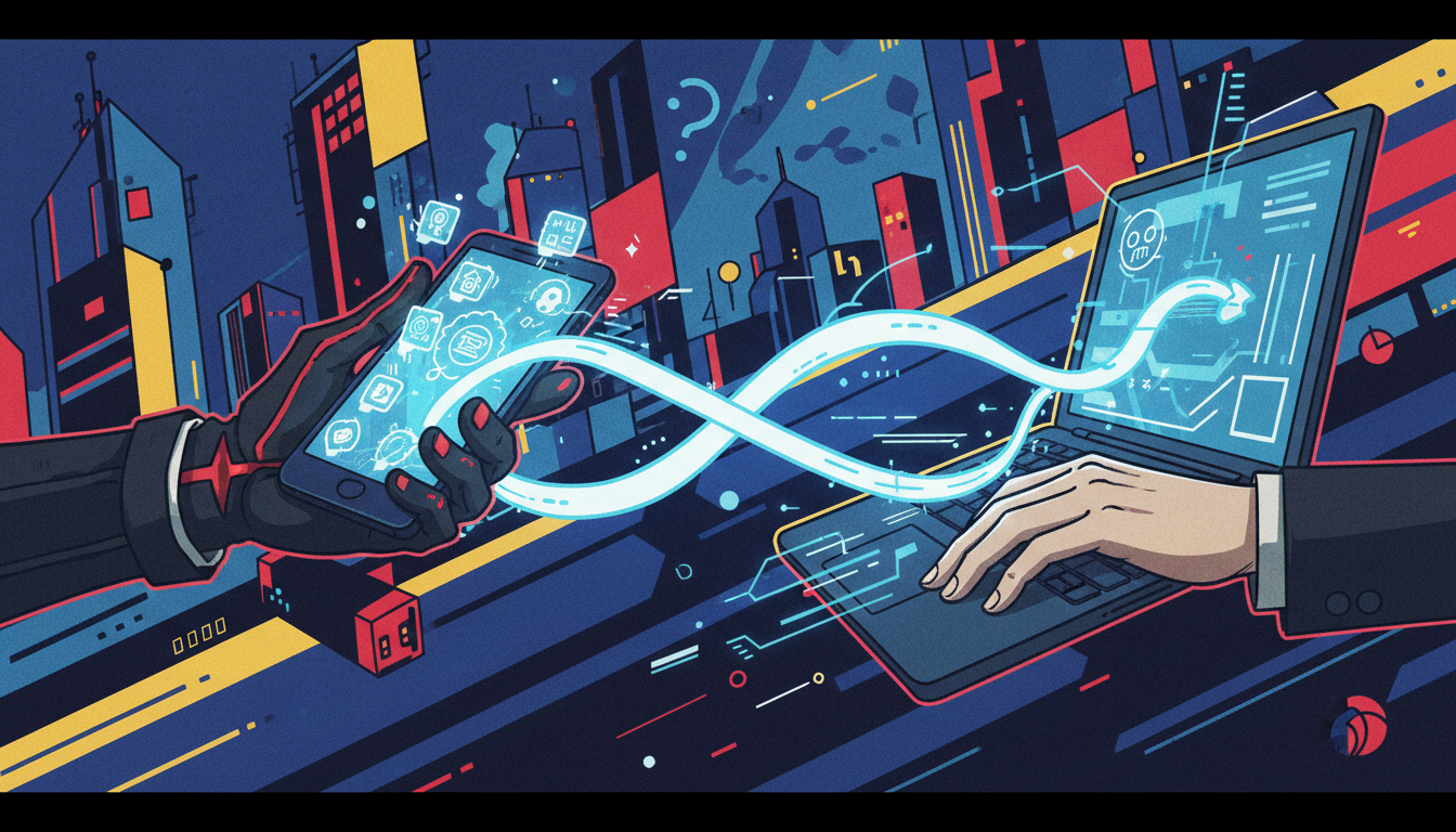 スマホとpcをつなぐ一番簡単な方法って一体何なんだろう？