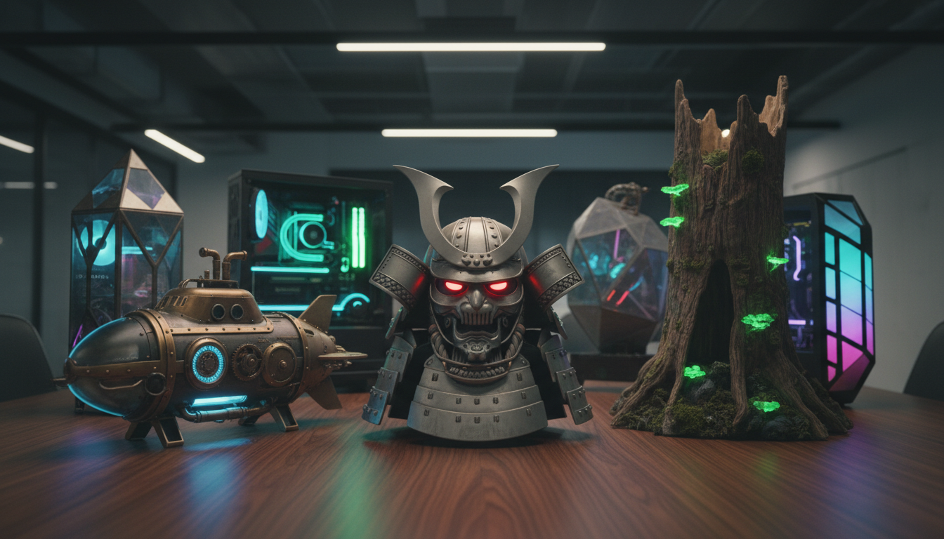 PCケースの変わり種にはどんな個性的なデザインがあるの？