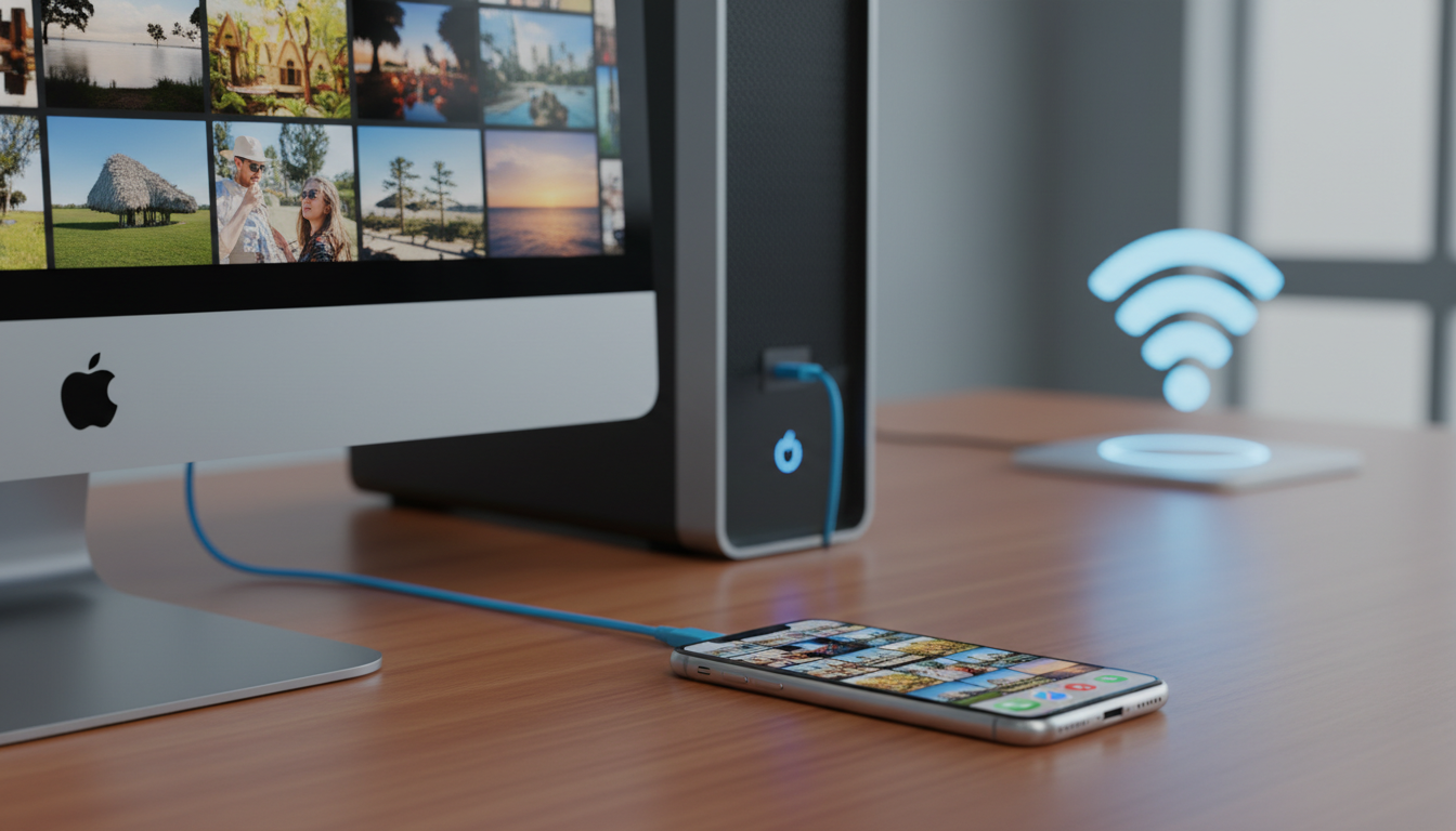 PCからiPhoneに写真を送るベストな方法ってなに？