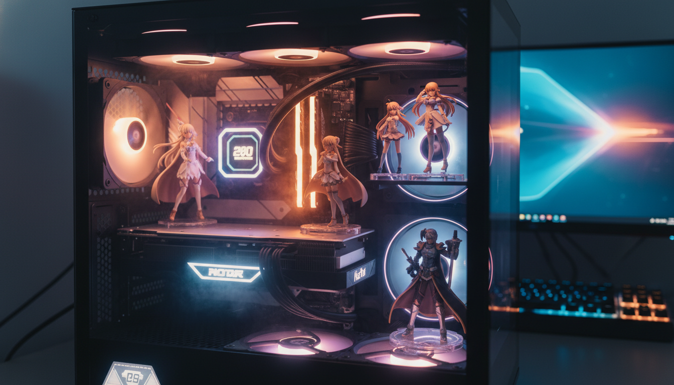 pcケースにフィギュアを飾るのって熱で溶けたりしないの？