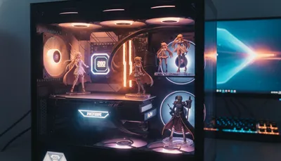 pcケースにフィギュアを飾るのって熱で溶けたりしないの？