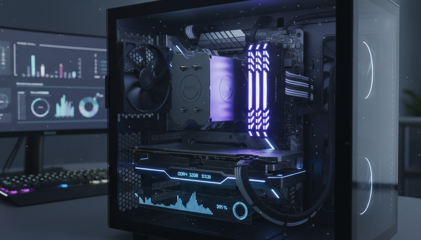 pcのメモリ使用率が気になる？重い原因と快適にする解決策！