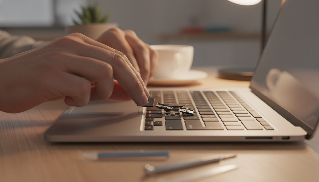 ノートpcのキーボードが外れたけど自力で直せるって本当？