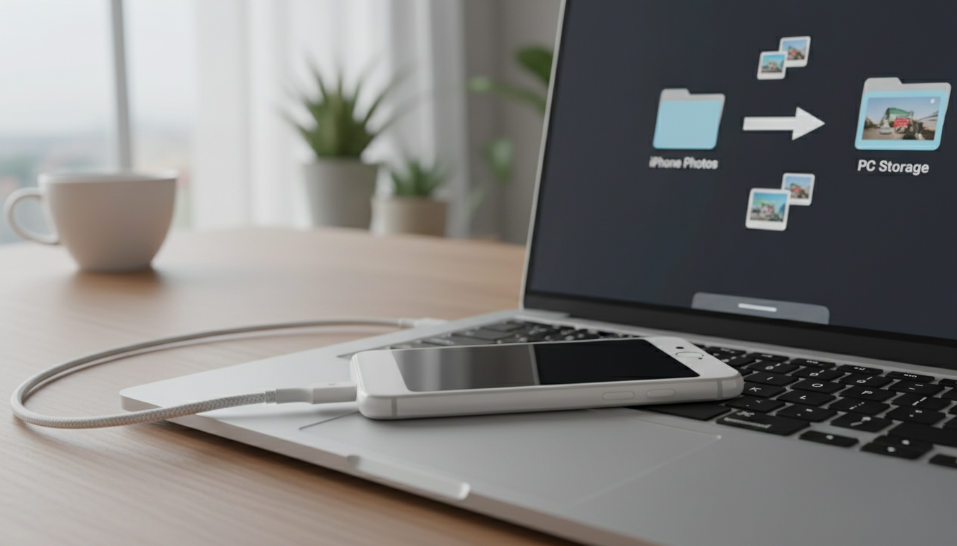 pc iphone 写真 転送ってどうやるの？一番簡単な方法は？