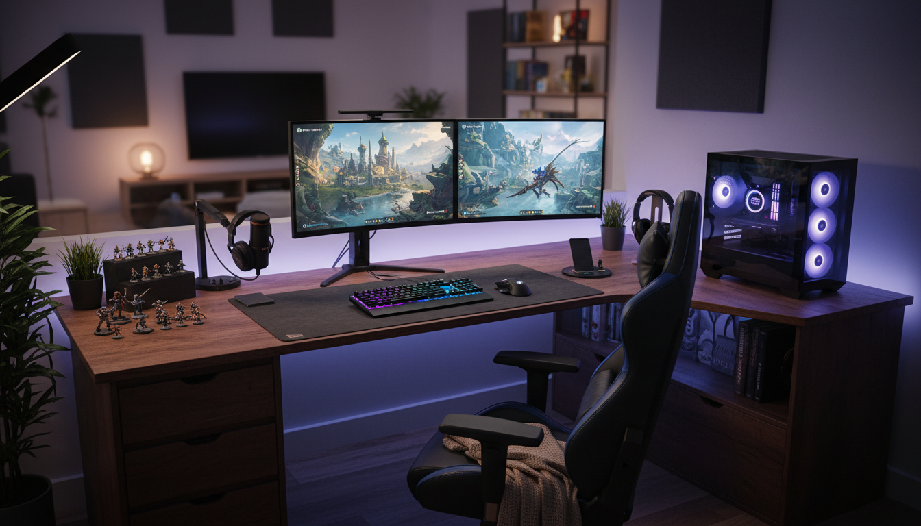 快適で理想的なpcデスク周りをゲーマーはどう作っているの?