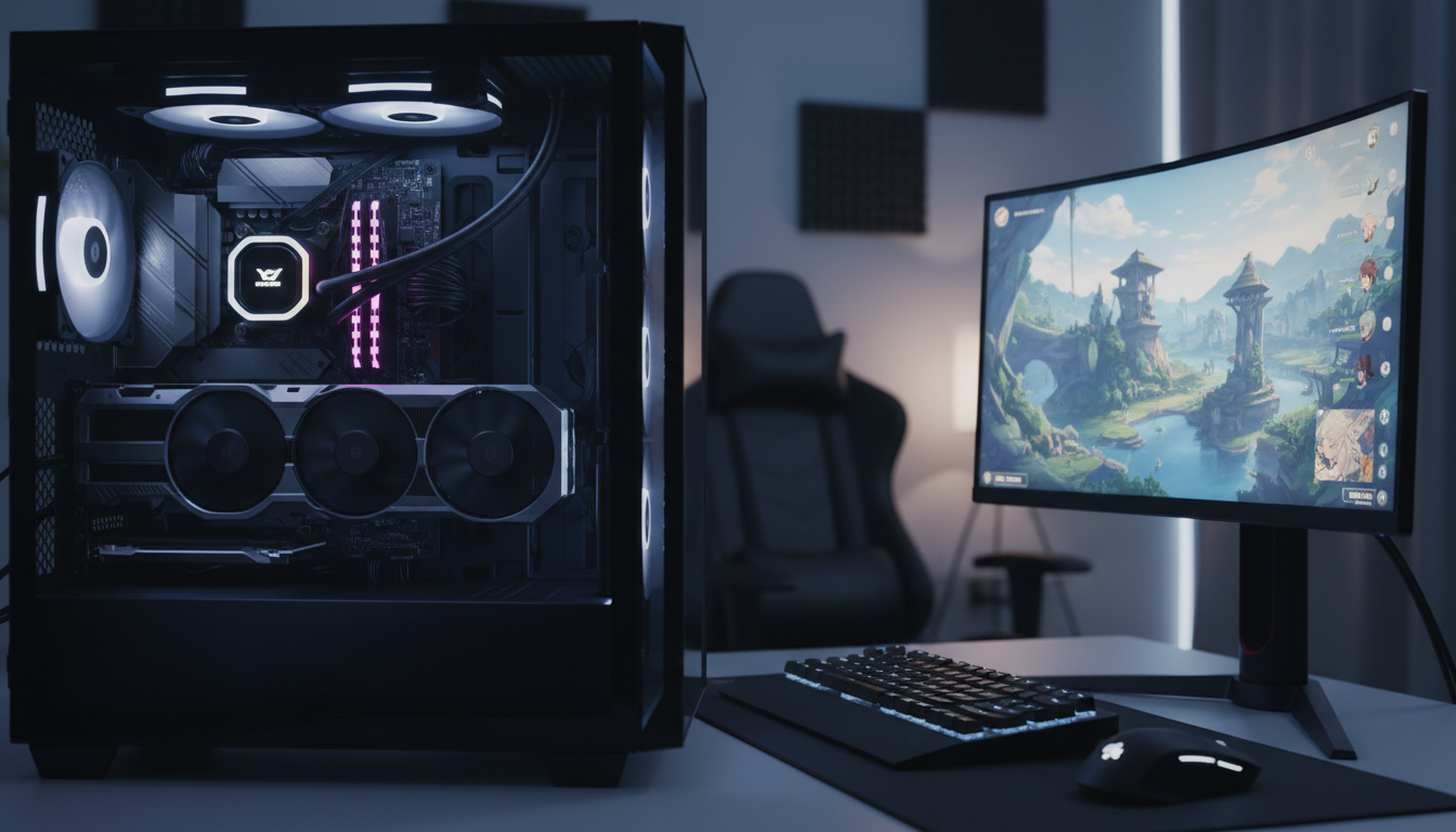 原神を快適に遊ぶための推奨スペックってpcだとどれくらい？