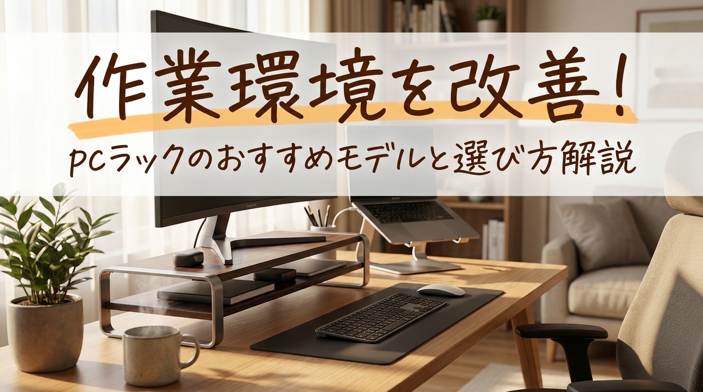 作業環境を改善！pcラックのおすすめモデルと選び方解説