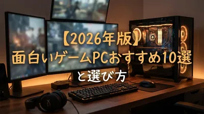 【2026年版】面白いゲームPCおすすめ10選と選び方