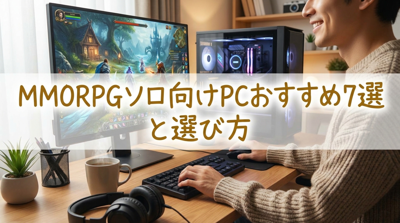 mmorpgソロ向けPCおすすめ7選と選び方