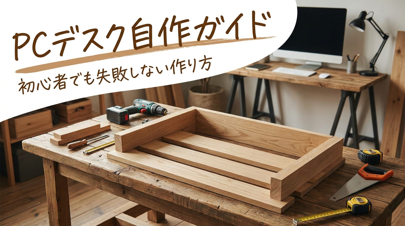 pcデスク自作ガイド|初心者でも失敗しない作り方