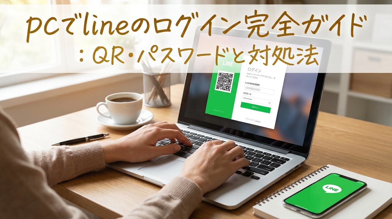 pcでlineのログイン完全ガイド：QR・パスワードと対処法