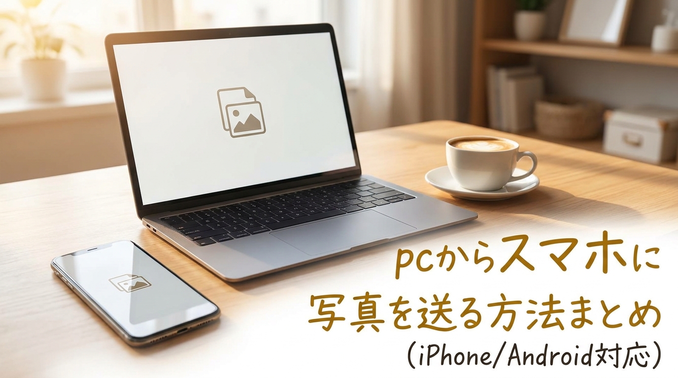 pcからスマホに写真を送る方法まとめ（iPhone/Android対応）