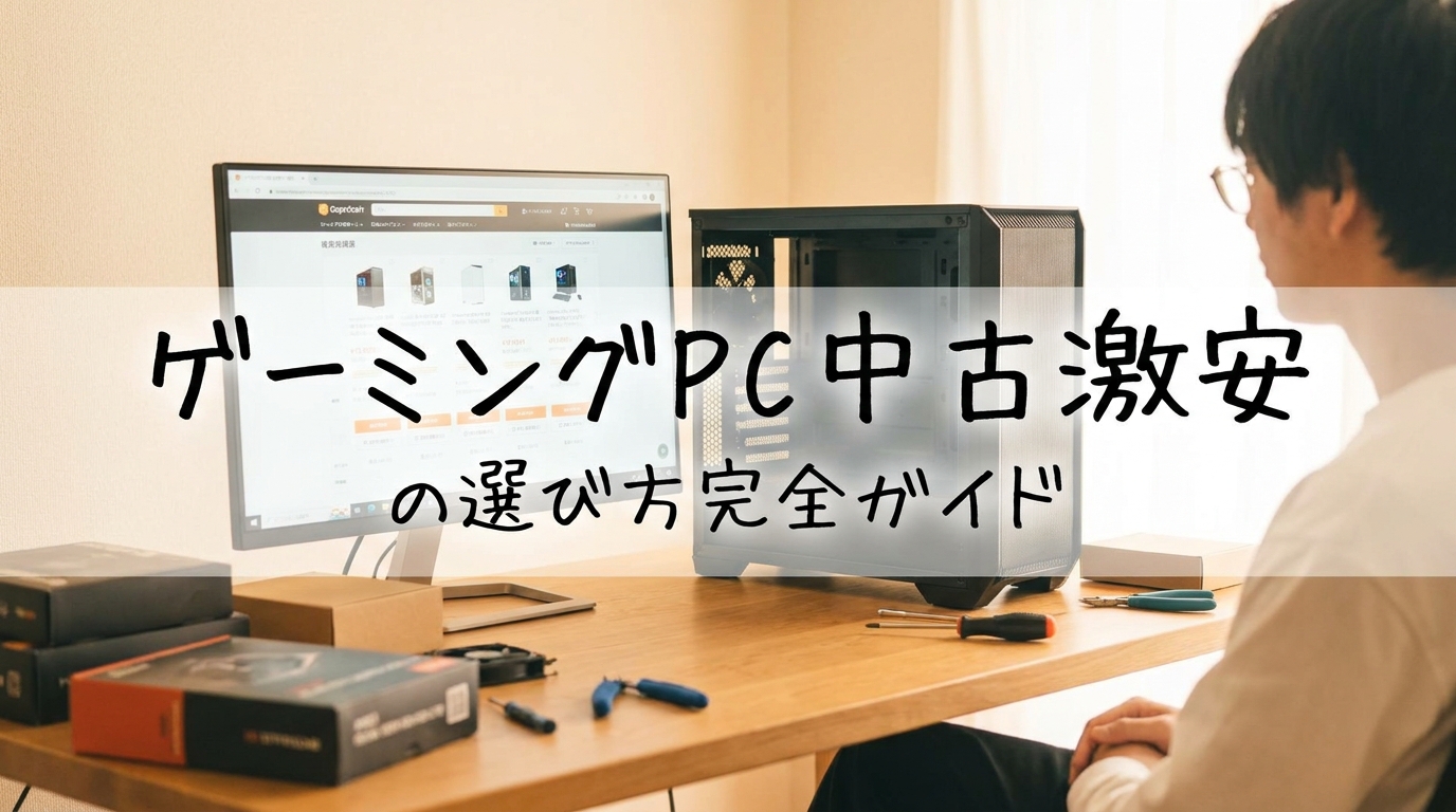 ゲーミングPC中古激安の選び方完全ガイド