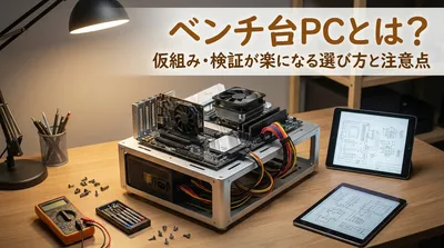 ベンチ台pcとは？仮組み・検証が楽になる選び方と注意点
