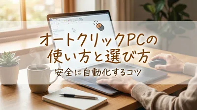 オートクリックpcの使い方と選び方｜安全に自動化するコツ