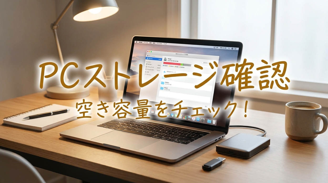 pcストレージ確認の方法まとめ｜Windows 11で空き容量と原因をサクッと把握