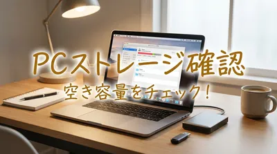 pcストレージ確認の方法まとめ｜Windows 11で空き容量と原因をサクッと把握