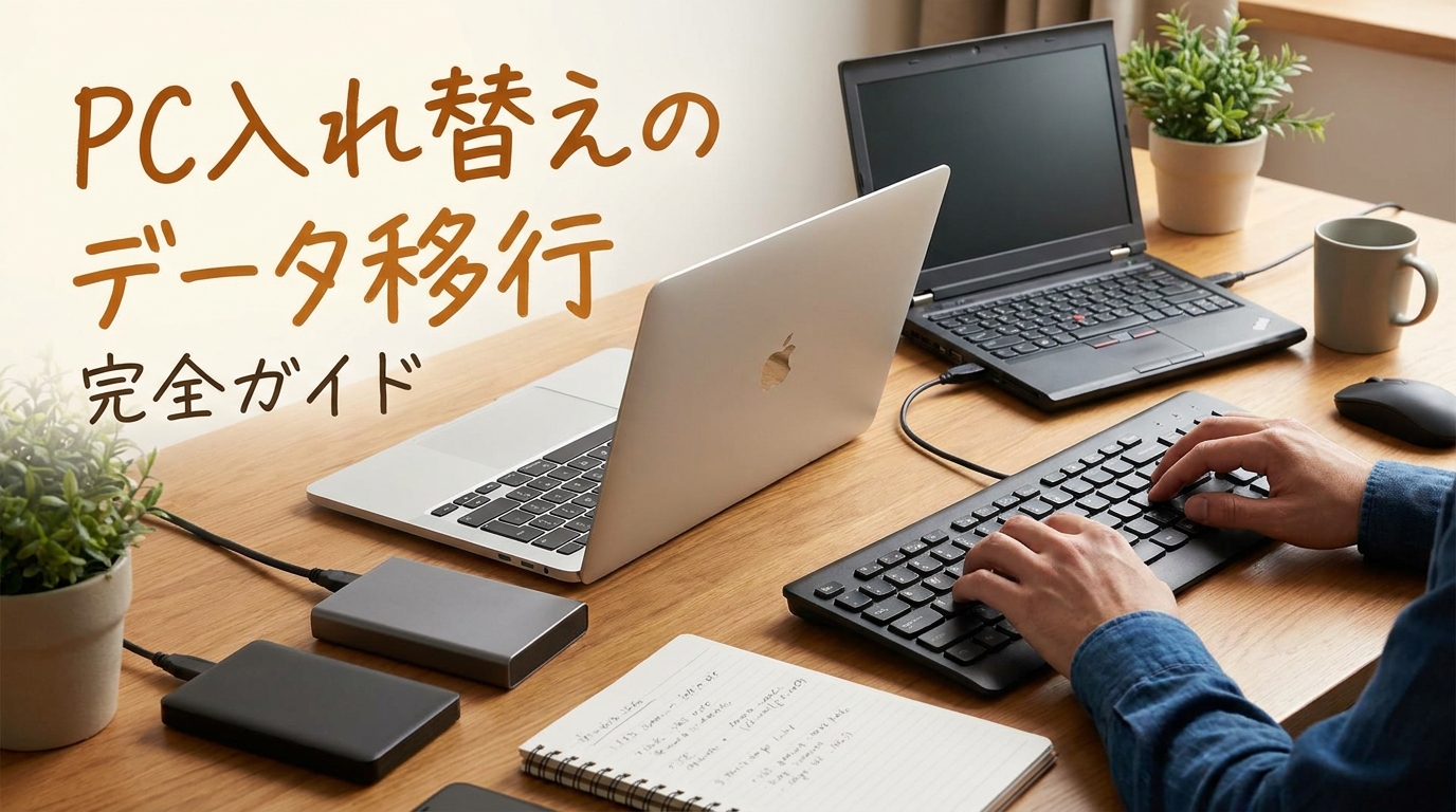 PC入れ替えのデータ移行完全ガイド