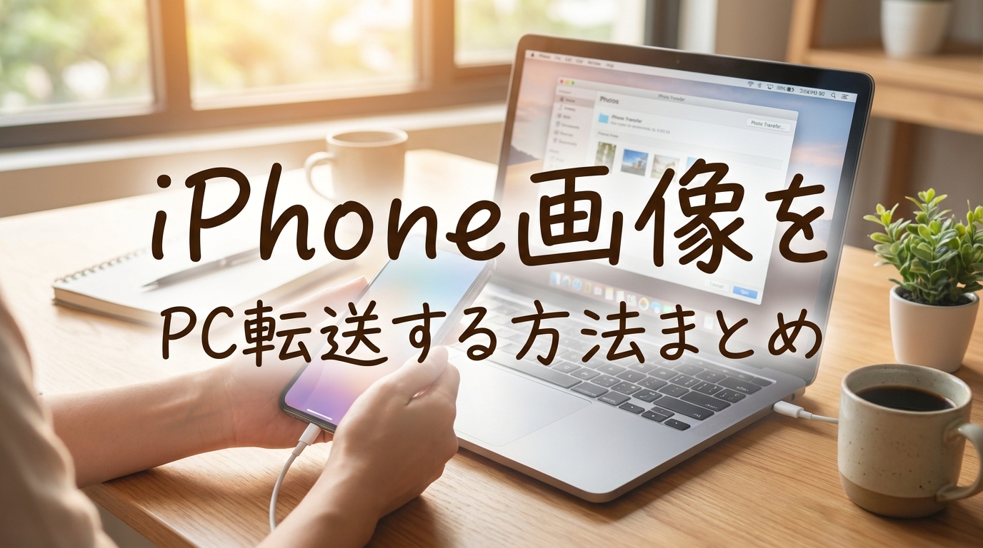 iPhone画像をPC転送する方法まとめ