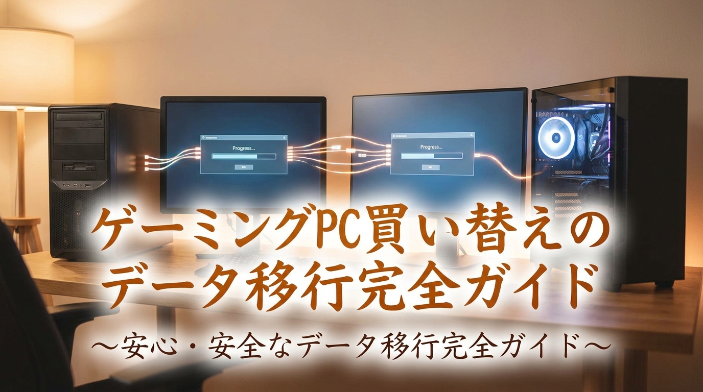 ゲーミングPC買い替えのデータ移行完全ガイド
