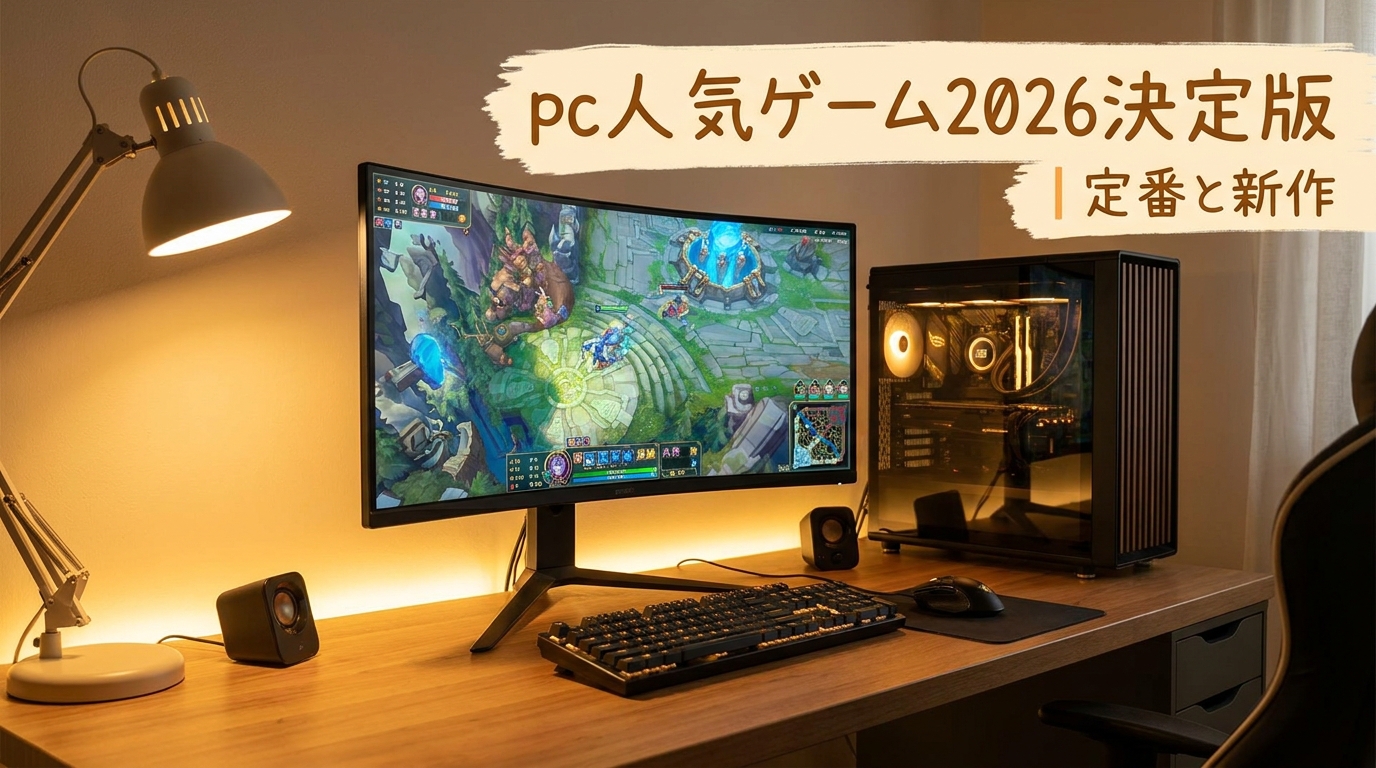 pc人気ゲーム2026決定版｜定番と新作