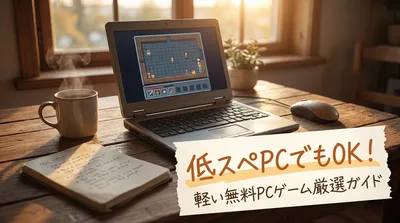 低スペPCでもOK！軽い無料PCゲーム厳選ガイド