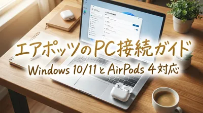 エアポッツのPC接続ガイド｜Windows 10/11とAirPods 4対応