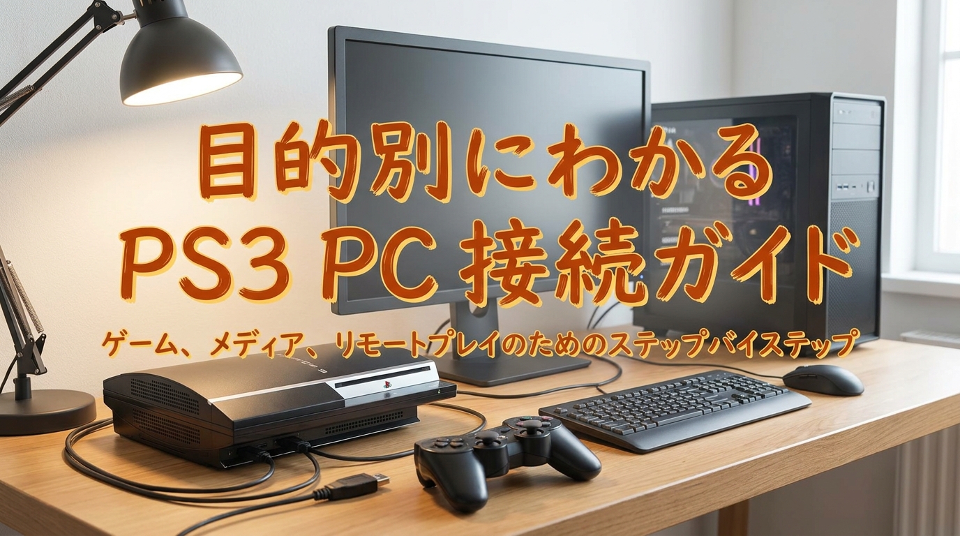 目的別にわかるps3 pc 接続ガイド