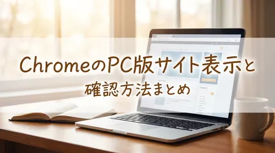 ChromeのPC版サイト表示と確認方法まとめ