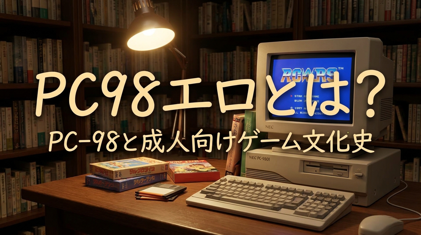 pc98エロとは?PC-98と成人向けゲーム文化史
