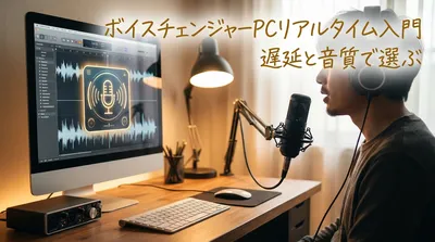 ボイスチェンジャーPCリアルタイム入門：遅延と音質で選ぶ