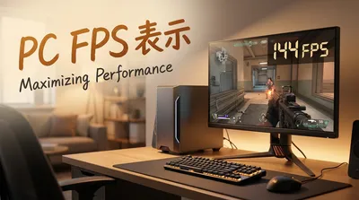pcのfps表示の方法まとめ！Steam・NVIDIA・MSIで簡単確認