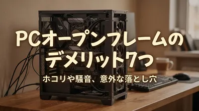 PCオープンフレームのデメリット7選｜後悔しないための完全対策法