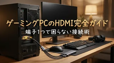 ゲーミングPCのHDMI完全ガイド｜端子1つで困らない接続術