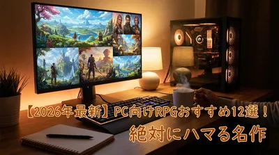 【2026年最新】PC向けRPGおすすめ12選！絶対にハマる名作