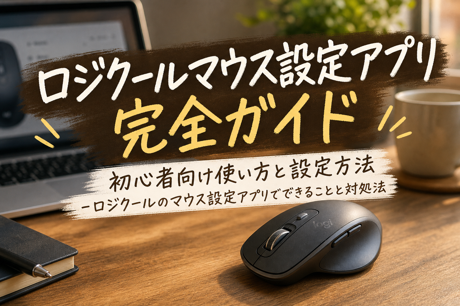 ロジクールのマウス設定アプリでできることと対処法