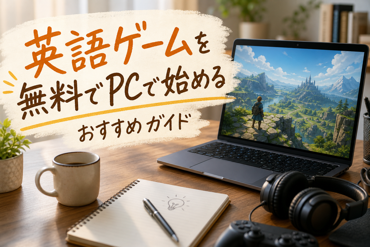 英語ゲームを無料でPCで始めるおすすめガイド