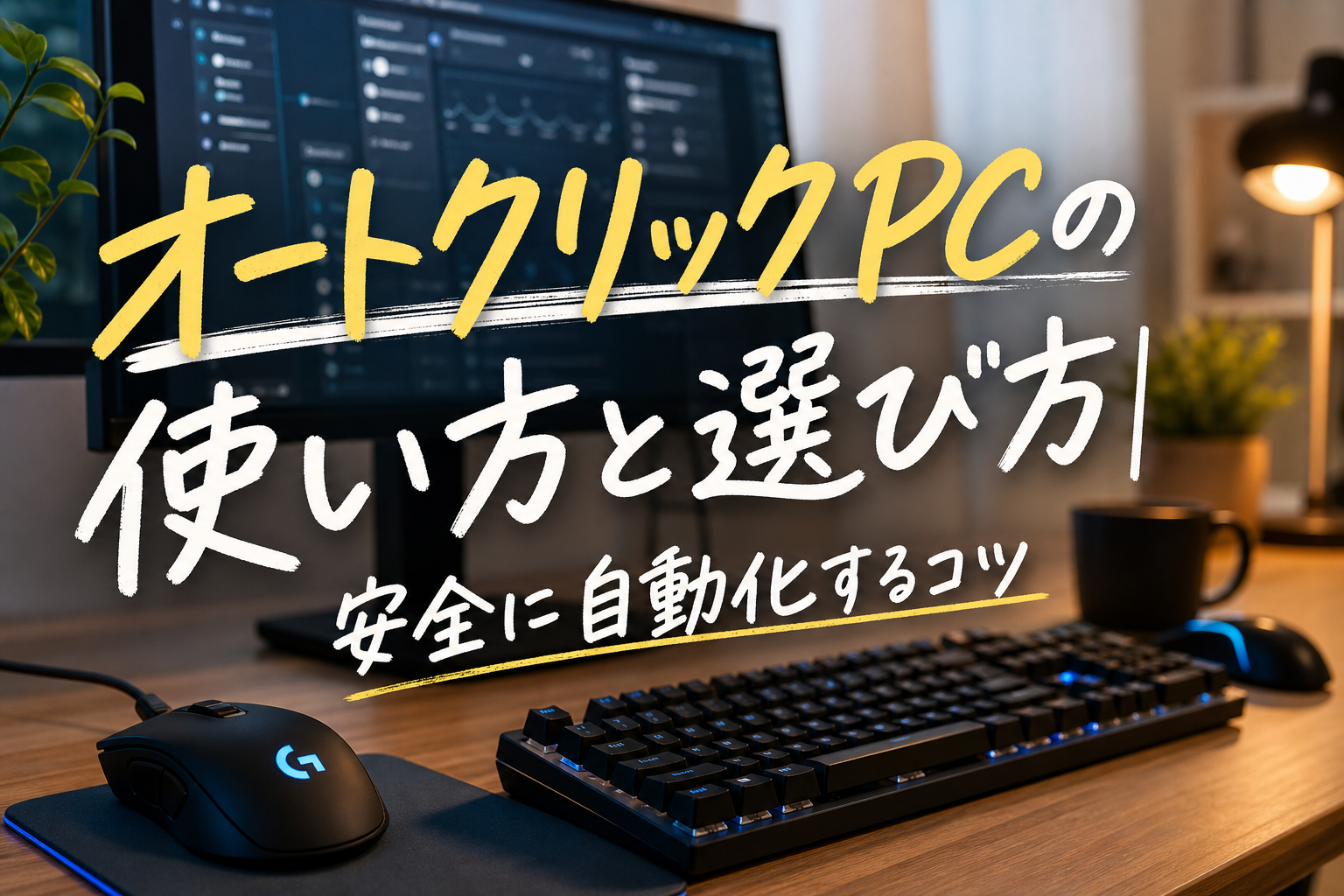 オートクリックpcの使い方と選び方|安全に自動化するコツ