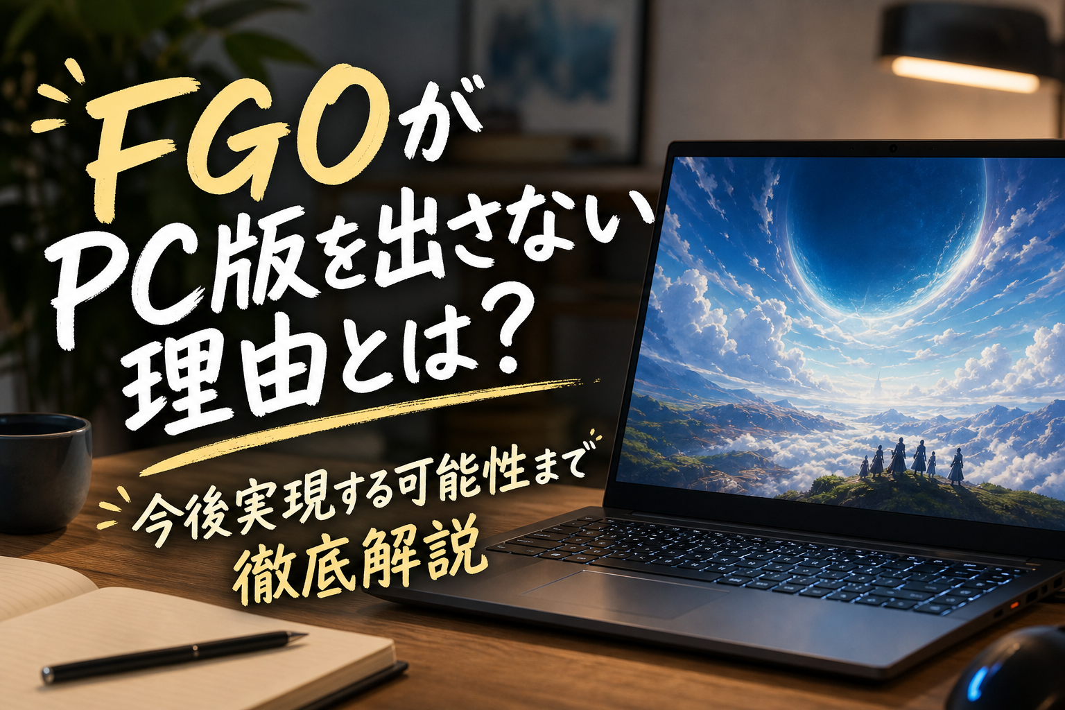 FGOがPC版を出さない理由とは?今後実現する可能性まで徹底解説