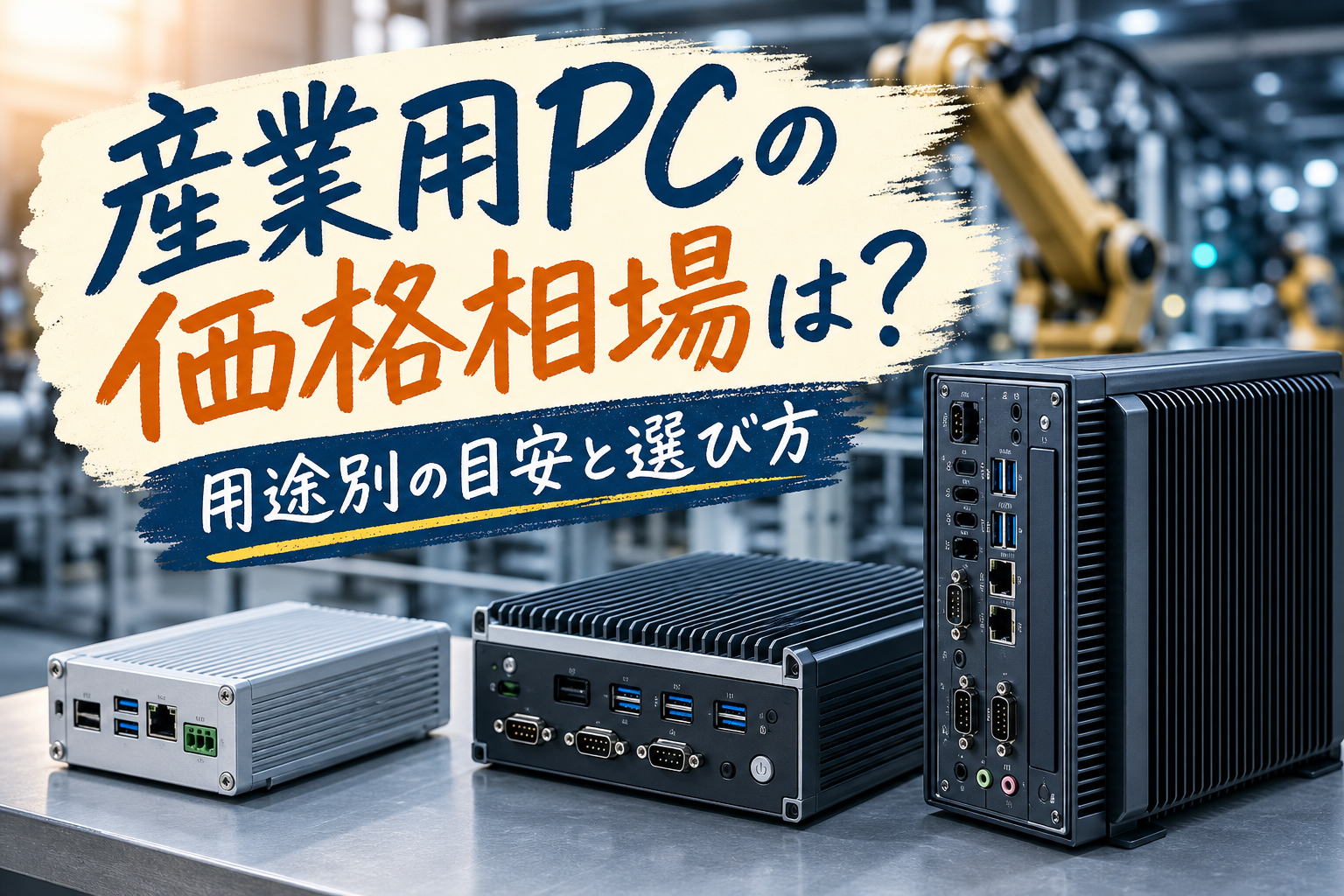 産業用PCの価格相場は?用途別の目安と選び方