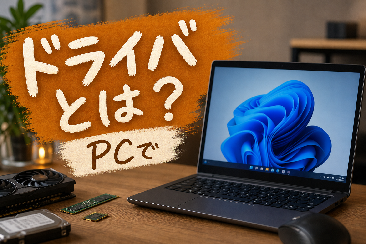 ドライバとは?PCでの意味と更新方法|知らないと危険な更新の落とし穴