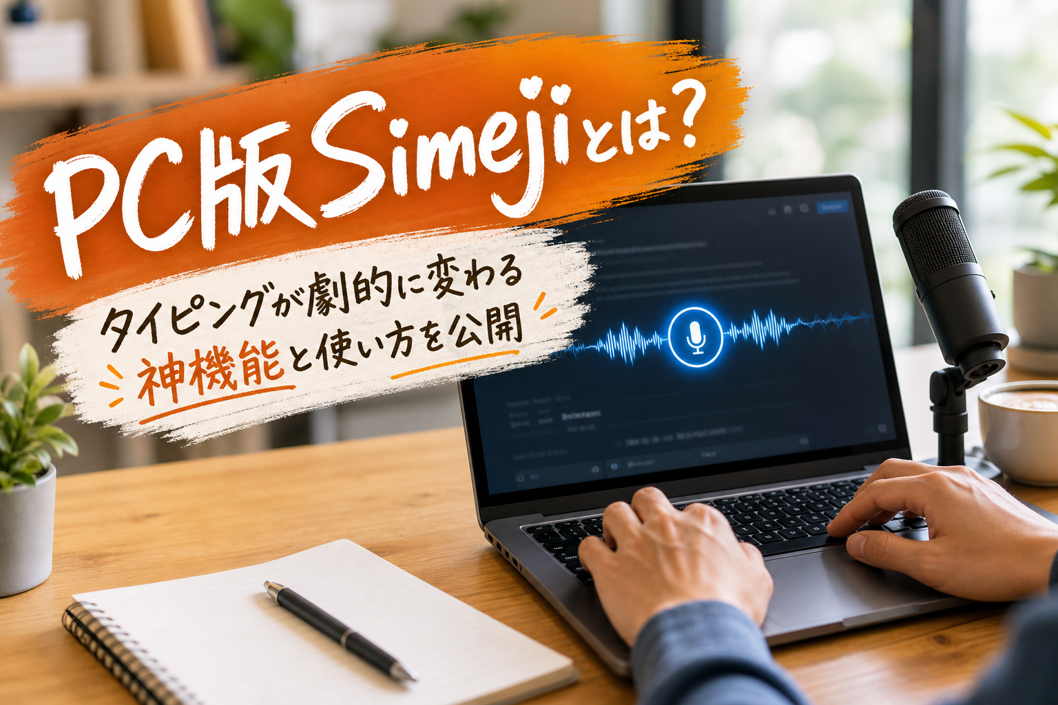 PC版Simejiとは?タイピングが劇的に変わる神機能と使い方を公開