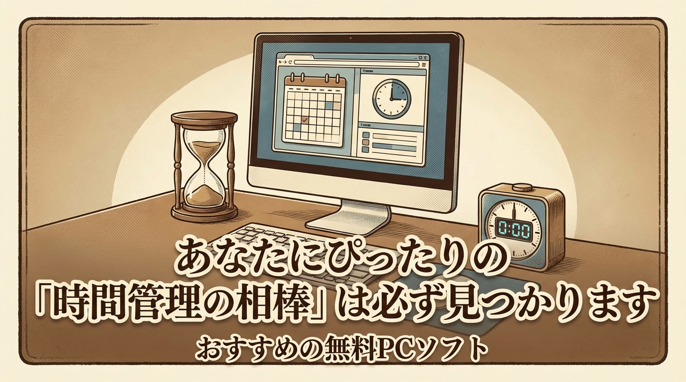 あなたにぴったりの「時間管理の相棒」は必ず見つかります