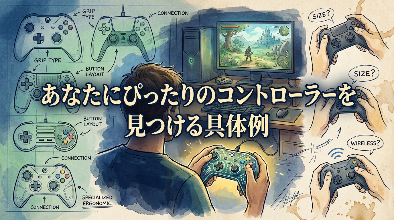 あなたにぴったりのコントローラーを見つける具体例