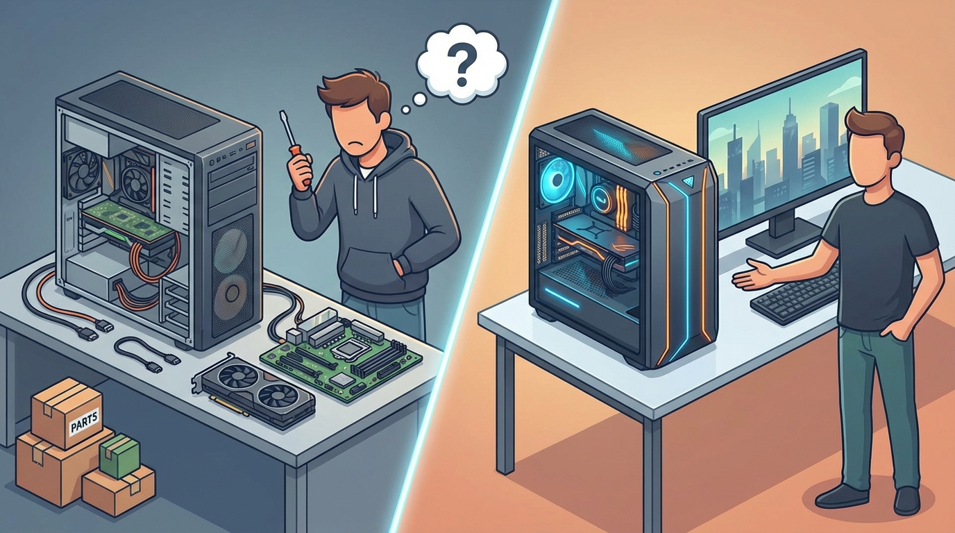 なぜ「自作PCはやめとけ」と言われるの？5つの理由を解説