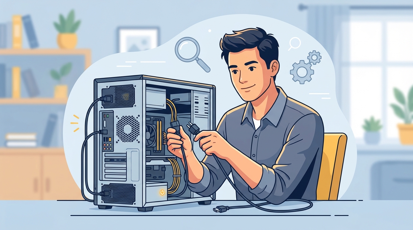 電源トラブルの原因は意外と単純なことが多いからです